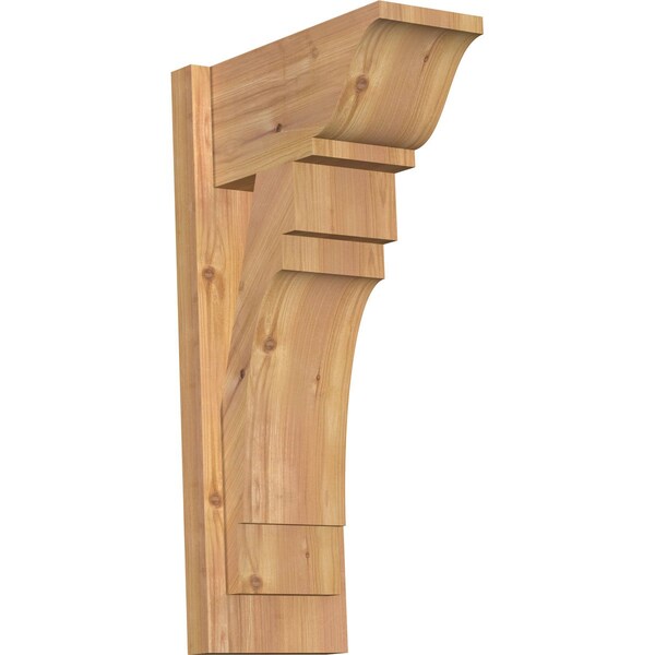 Ekena Millwork Merced Traditional Smooth Outlooker, Western Red Cedar, 7 1/2"W x 14"D x 26"H OUT08X14X26MRC01SWR - main